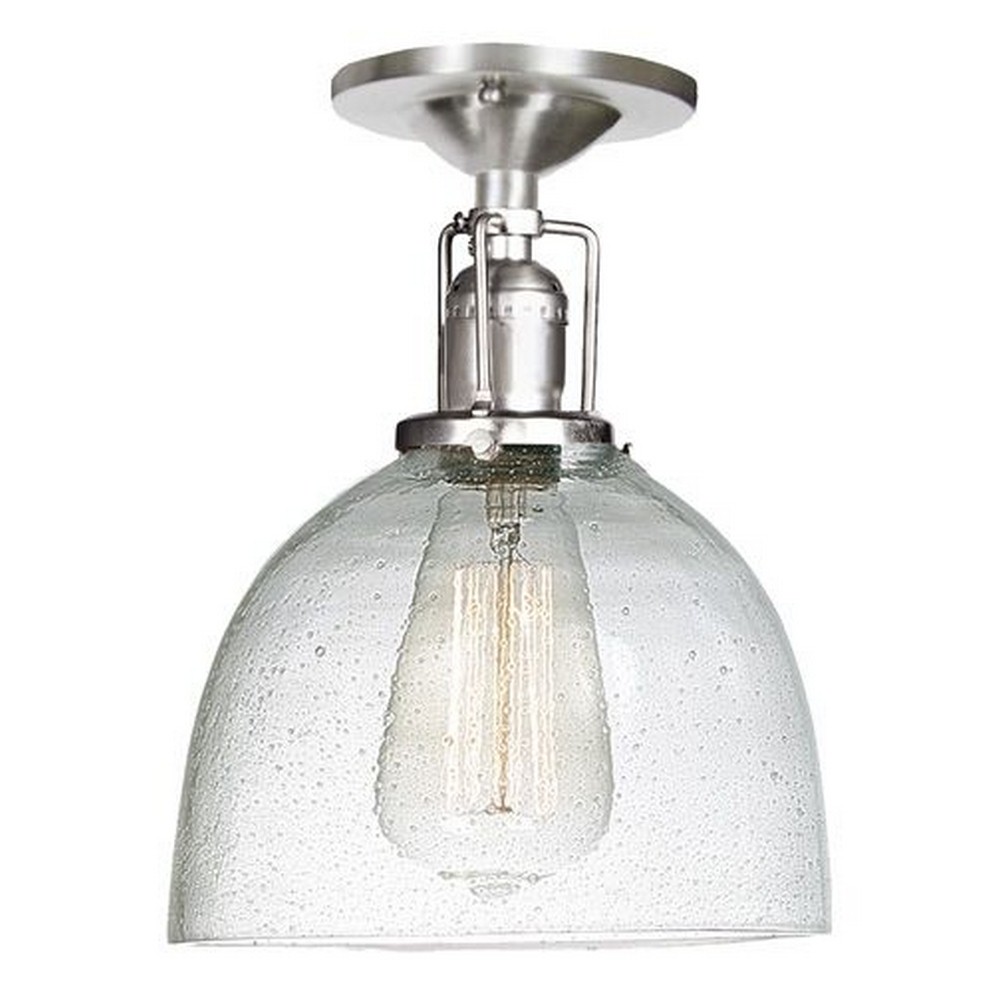 JVI Designs-1202-17 S5-CB-Union Square - One Light 9.75 Inch Flush Mount   Union Square - One Light 9.75 Inch Flush Mount